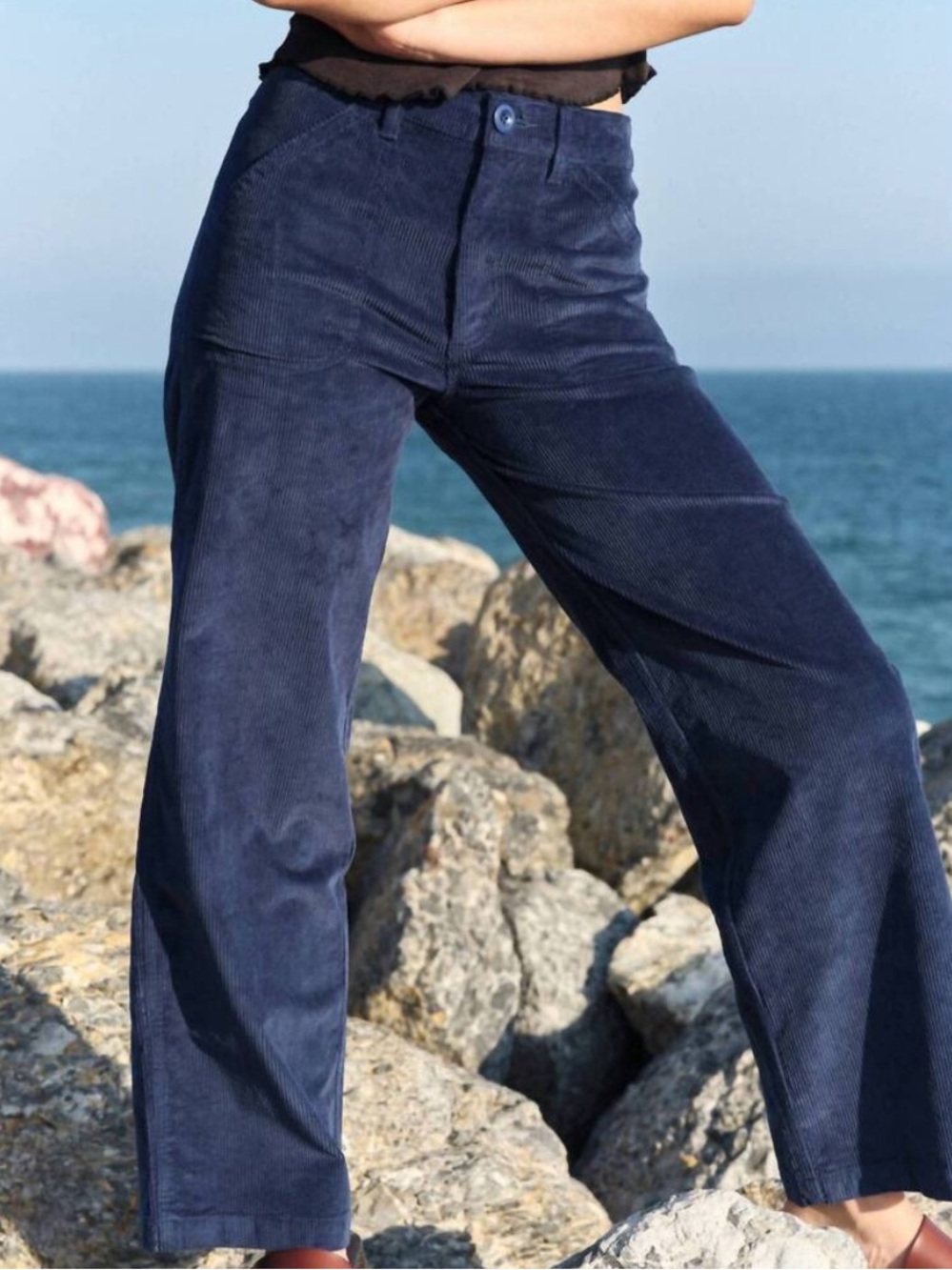 Mollusk Blue Corduroy Pants - Picture 2 of 8